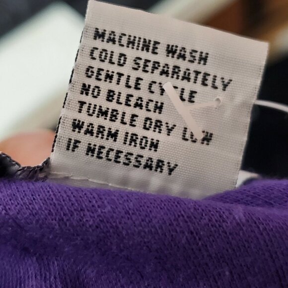 Lerner New York Women's Purple V- Neck Button Front Top Size M NWT - Picture 8 of 10